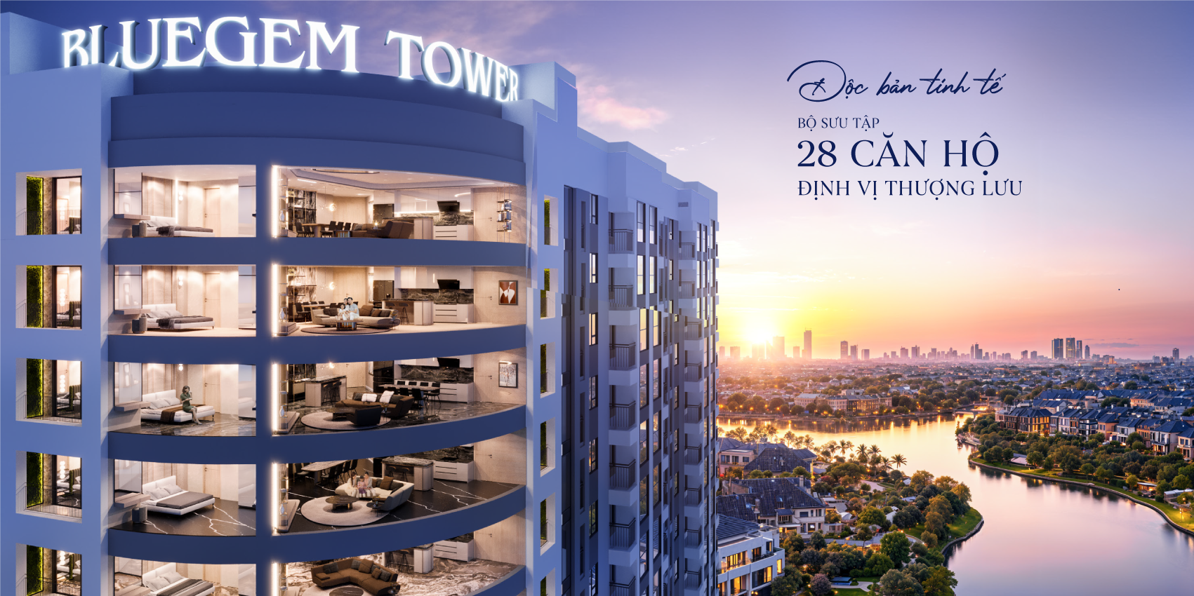 28 căn hộ shpphire suites nâng tầm đẳng cấp